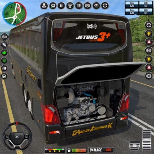 Offroad Bus Driving:Bus Games
