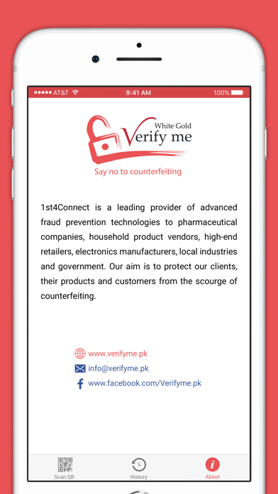 Screenshot #2 pour White Gold Verify Me