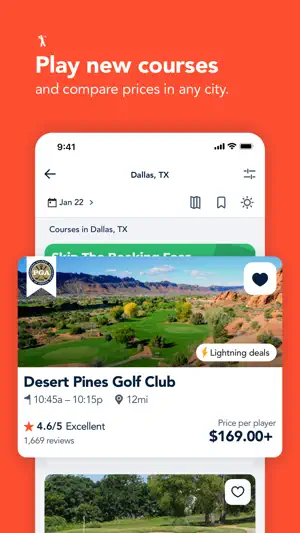 Supreme Golf: Book Tee Times screenshot 4