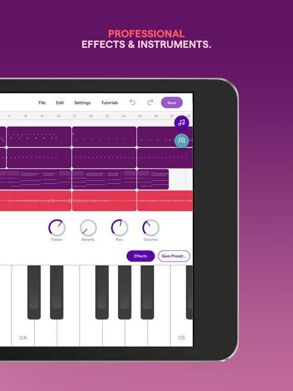 Soundtrap: Music Making Studio iPad screenshot 4 - Music app