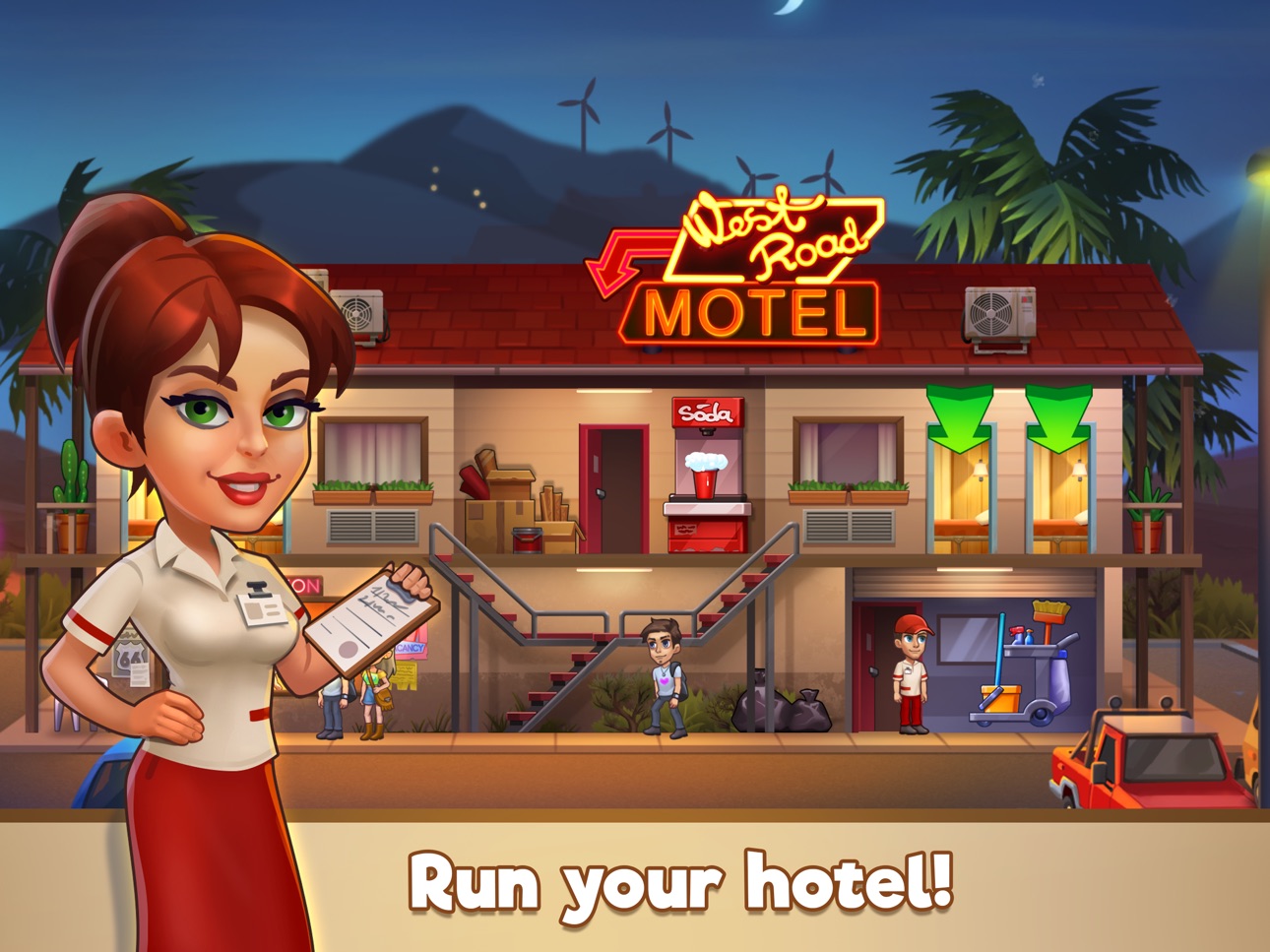 Screenshot 8 of Doorman Story: Hotel Simulator