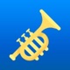 Trumpet Tuner - TuneGuide app icon - Music app for iPhone