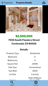 USHUD Foreclosure Home Search screenshot