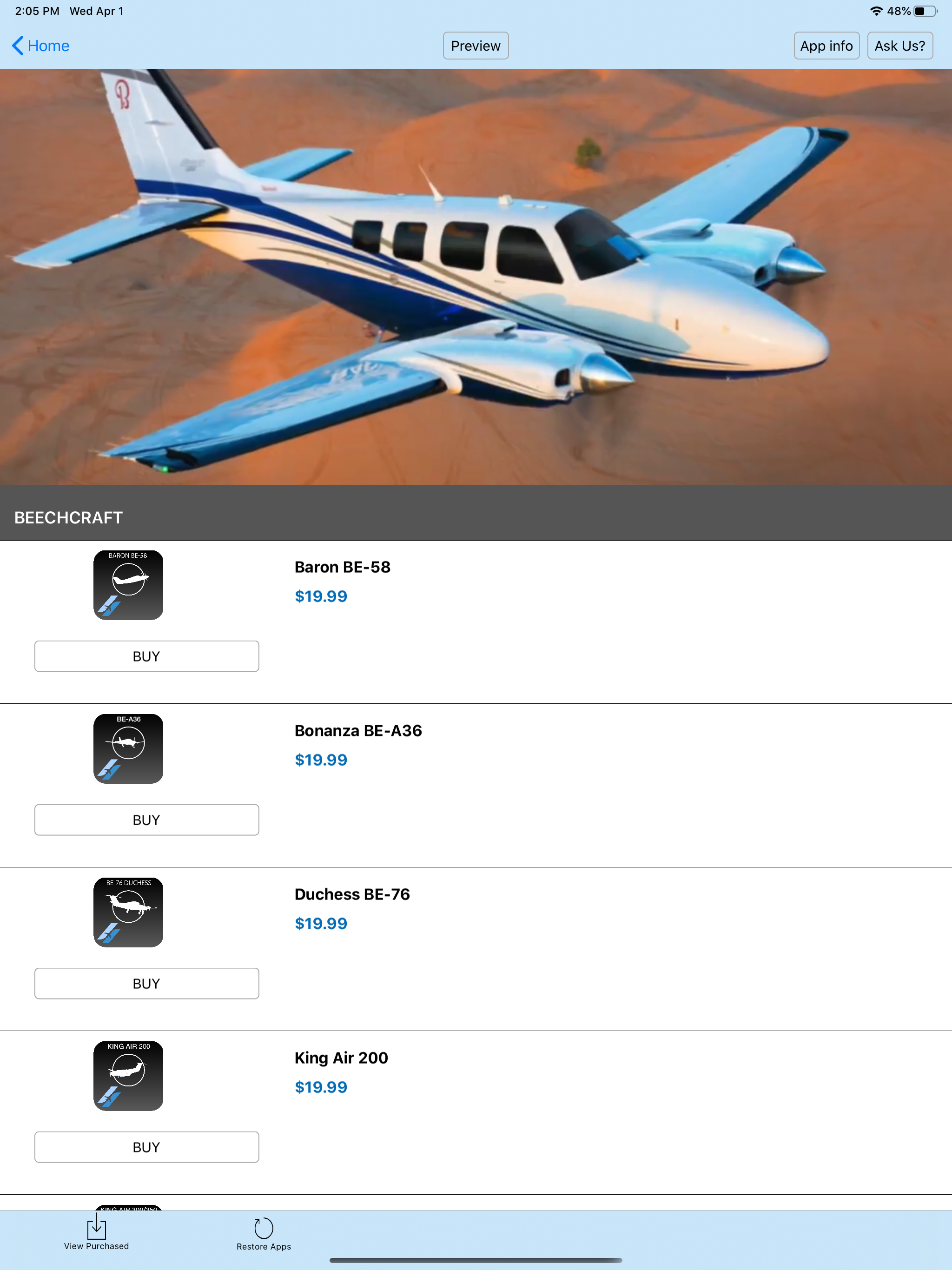 iBEECHCRAFT Checkride Prep