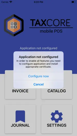 TaxCore mobile POS screenshot 2