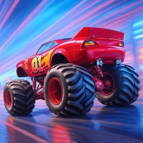 Super Monster Truck Racing