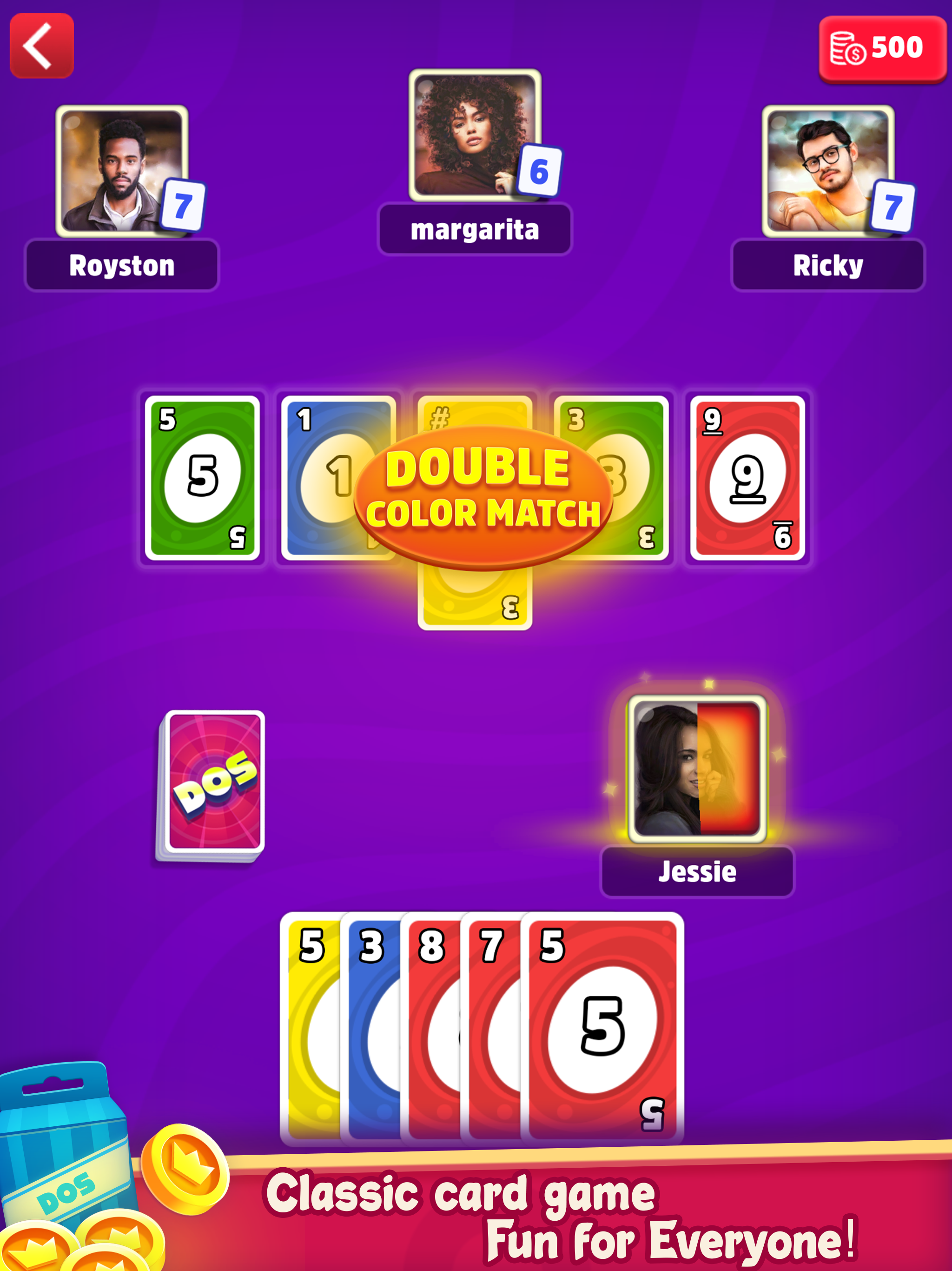 Dos: Fun Family Card Game