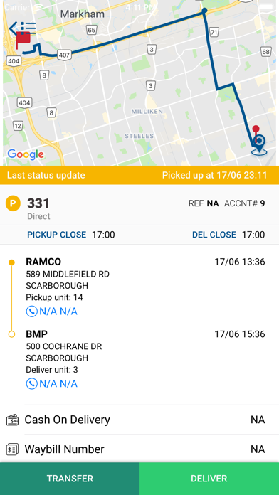 Courier Complete Mobile 2 Screenshot