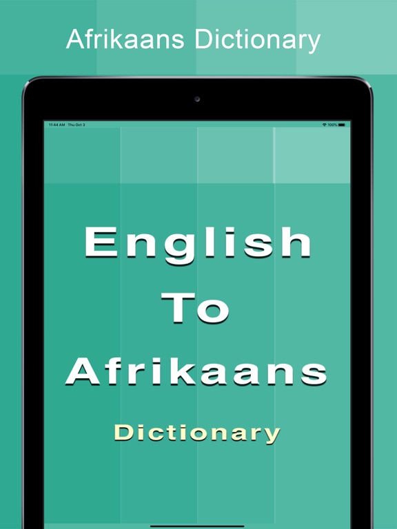 Screenshot #4 pour Afrikaans Dictionary Offline