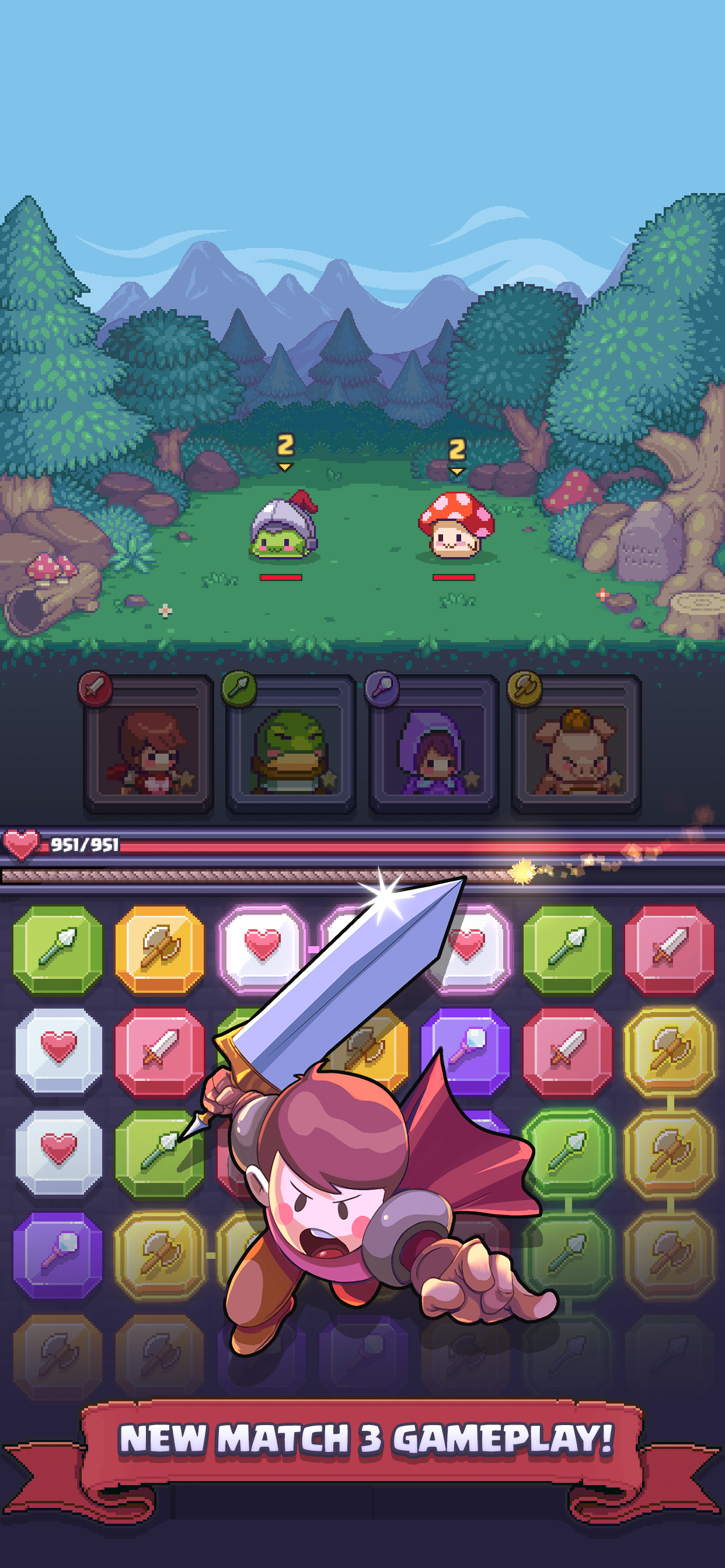 Match Land: Puzzle RPG screenshot 5
