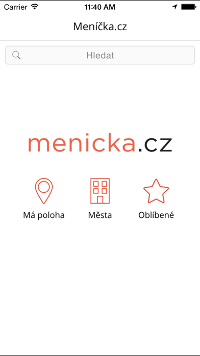 Meníčka Screenshot