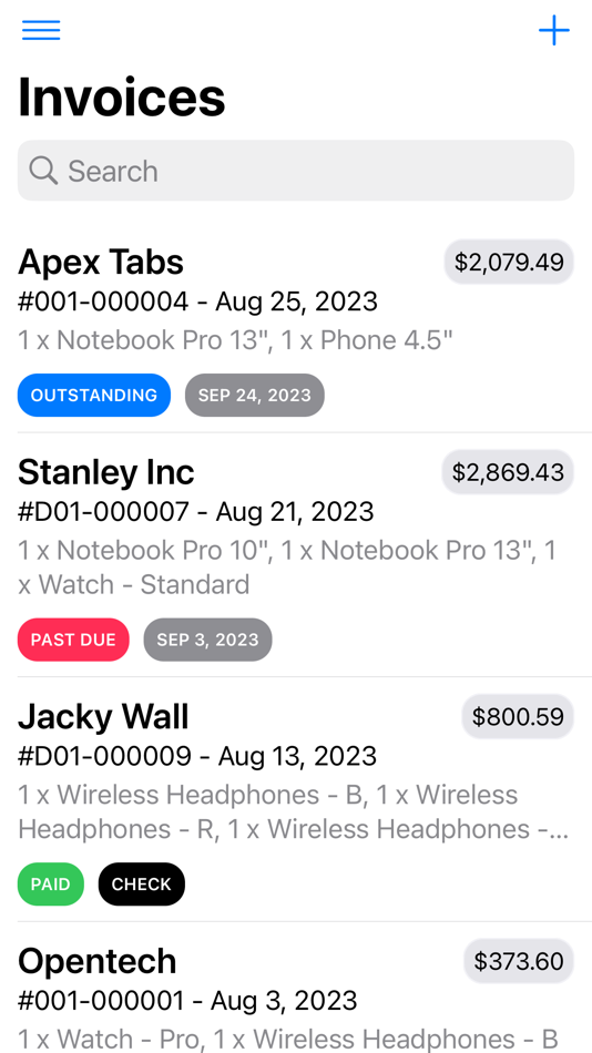#4. Invoice Center - Get Paid Fast (macOS) 由: Starkode Limited Company