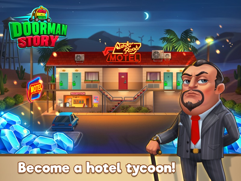 Doorman Story - Juego de hotel screenshot 12