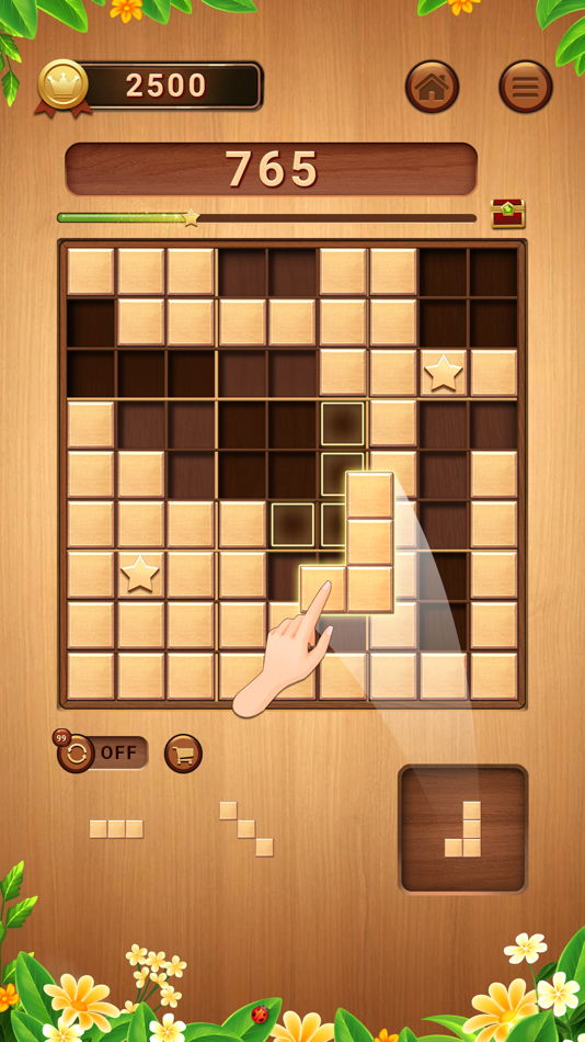 #4. Block Puzzle: Wood Block Game (iOS) 由: Suga Technology Ltd (Apps)