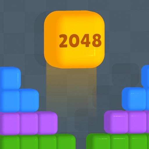 Color Merge Number Blocks Icon
