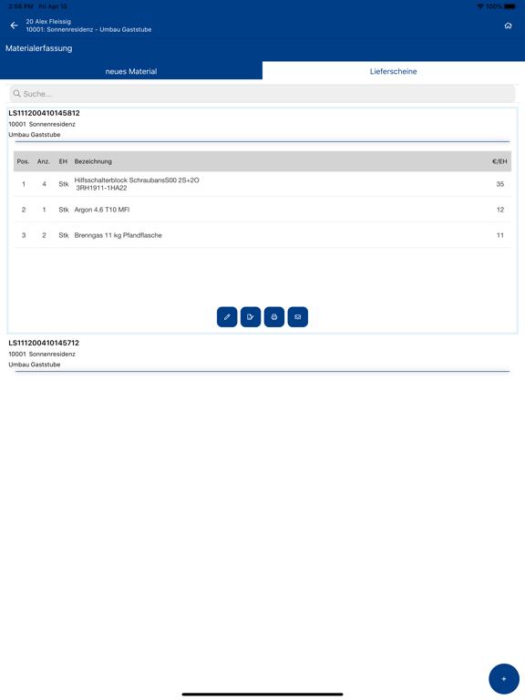 Kplus mobil iPad screenshot
