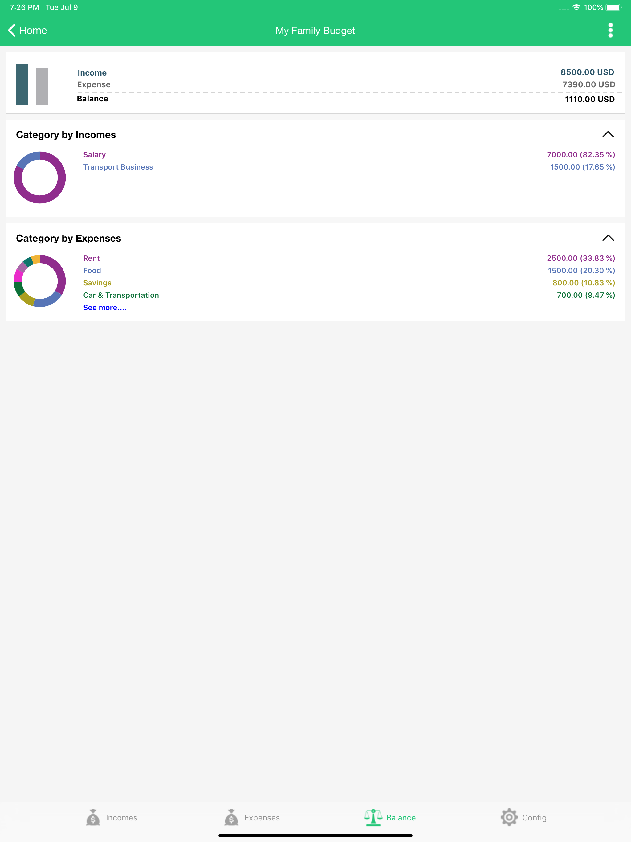 MyXpense - incomes & expenses screenshot 11