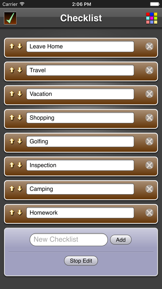 #4. Checklists App (iOS) 来自: Piet Jonas