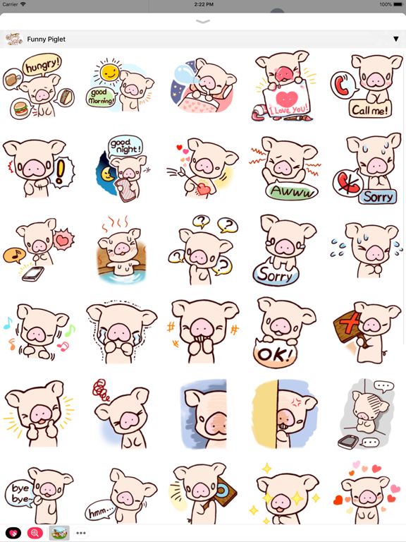 Cute Animal Stickers • iPad screenshot 5 - Stickers app