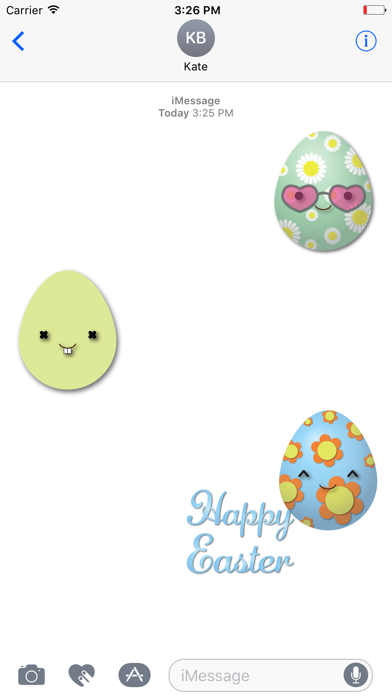 Screenshot #3 pour Easter Egg Stickers