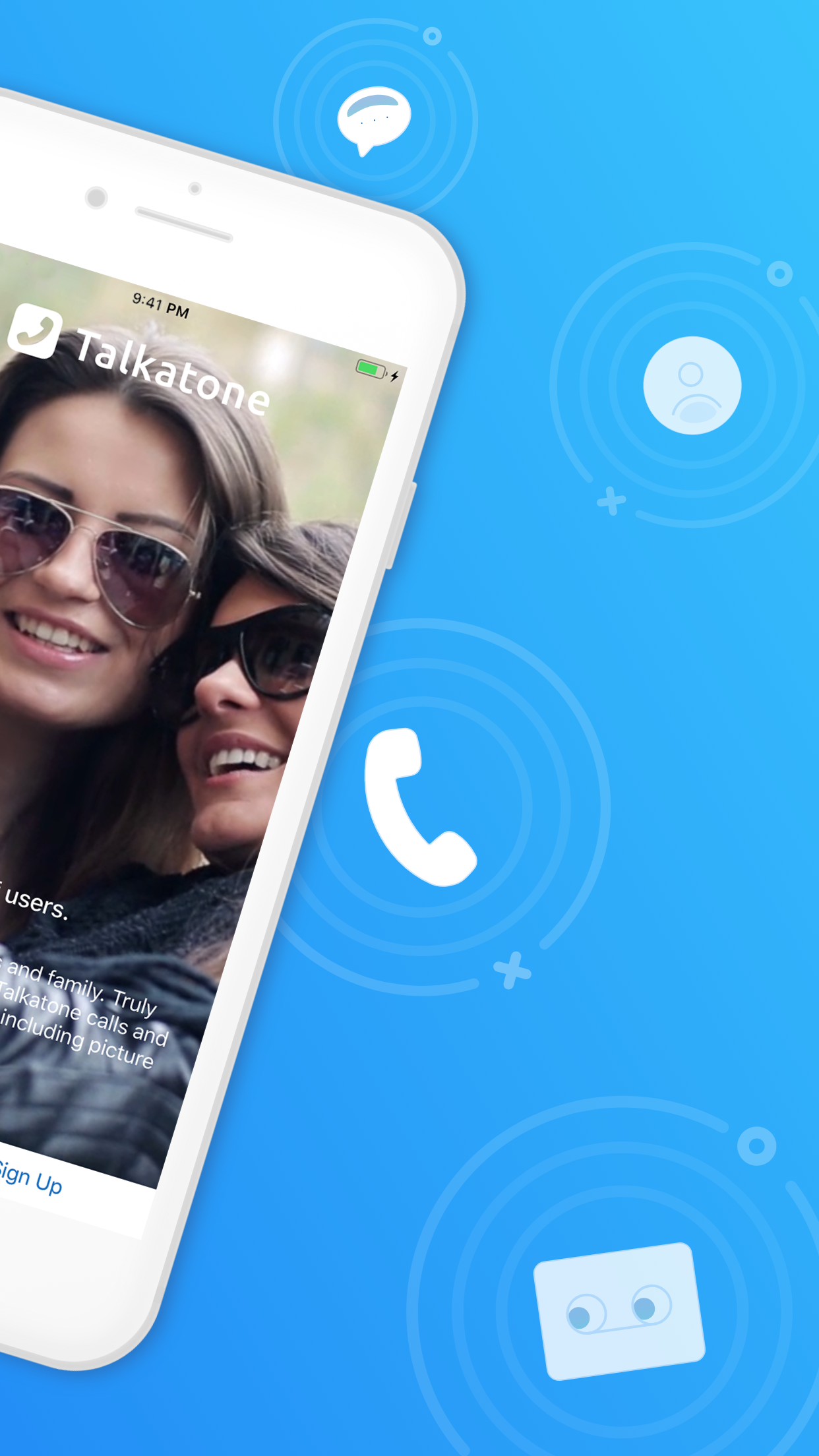Talkatone: WiFi Text & Calls screenshot 2