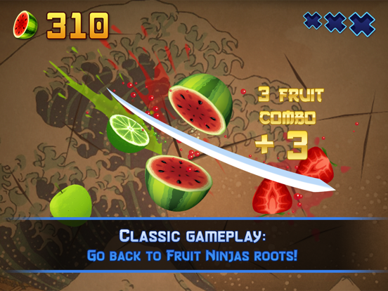 Fruit Ninja Classic iPad app afbeelding 5