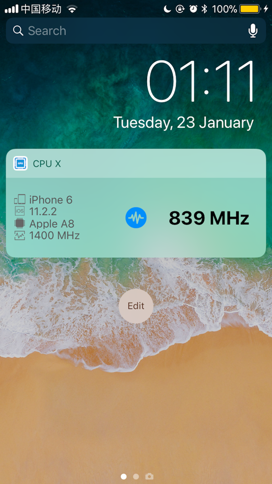 #1. CPU X (iOS) 게시자: 恒俭 董
