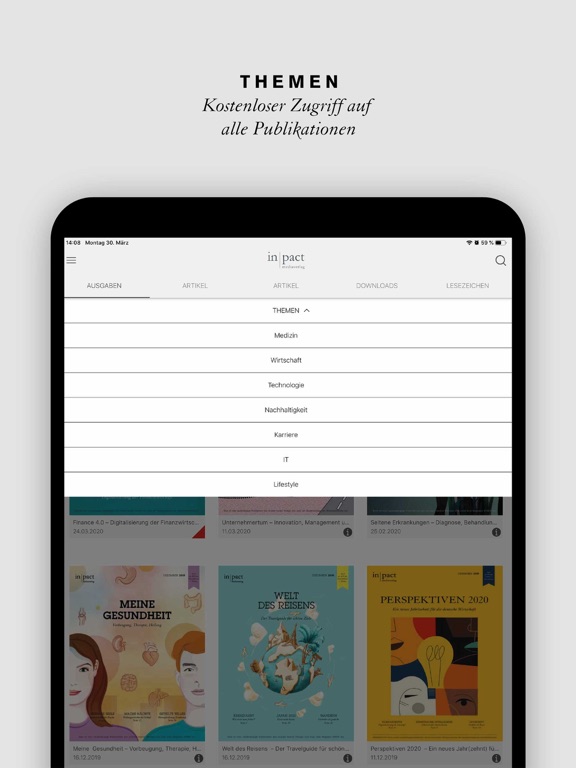 inpact media Verlag iPad screenshot 6 - News app
