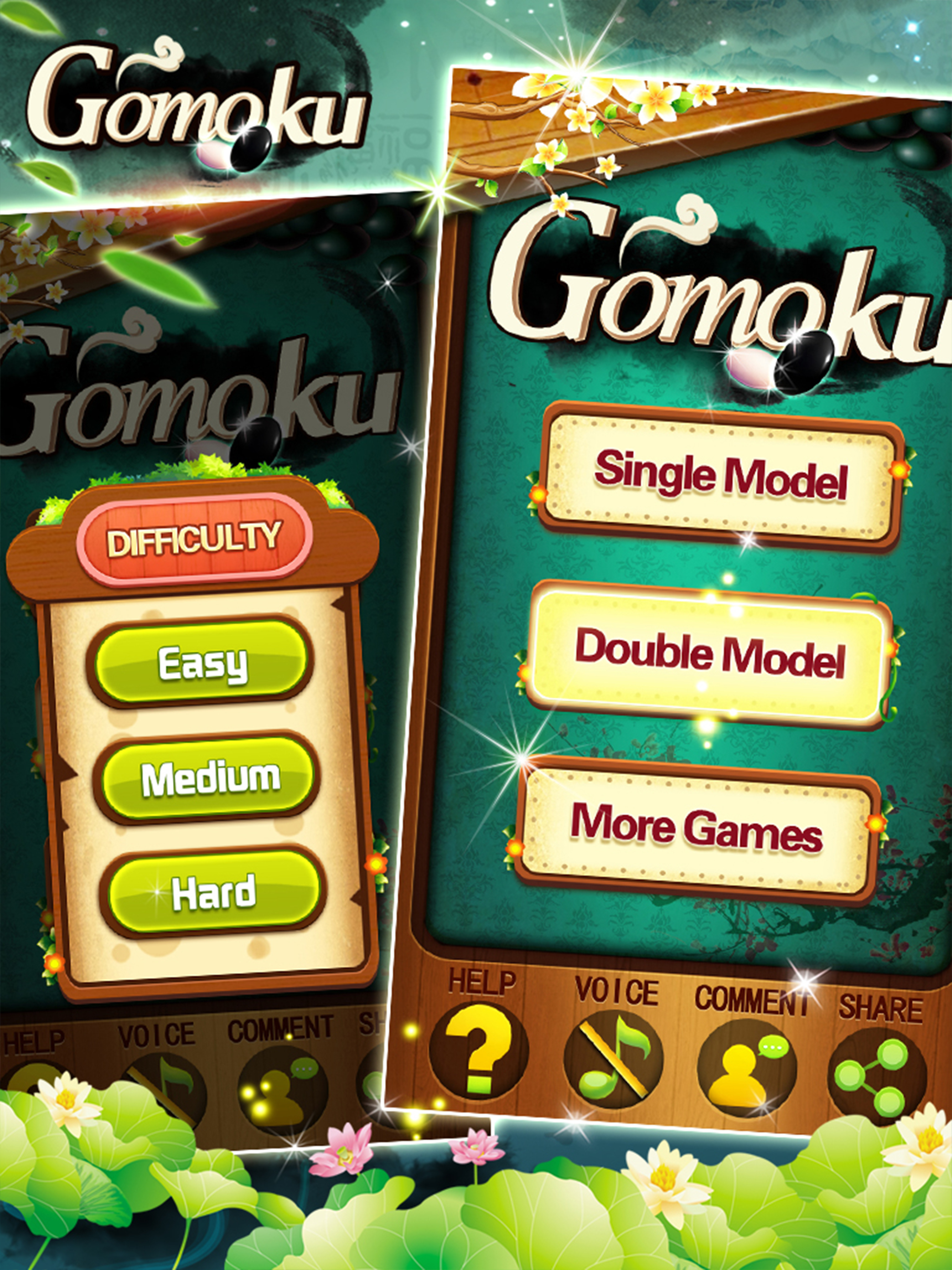 Gomoku-brain game