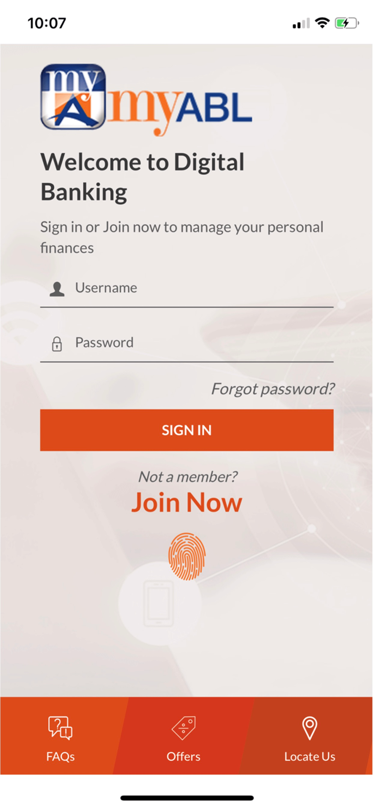 myABL screenshot 8