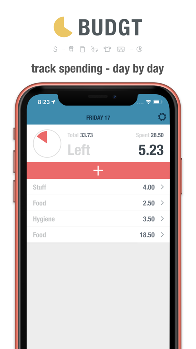 BUDGT - Daily Finance Screenshot