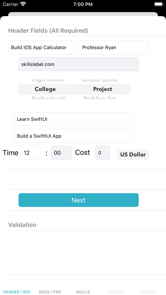 #1. Learning Labels Create (iOS) By: Ryan M. Frischmann