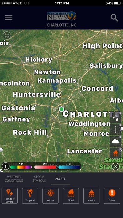 WSOC-TV Channel 9 Weather App Screenshot