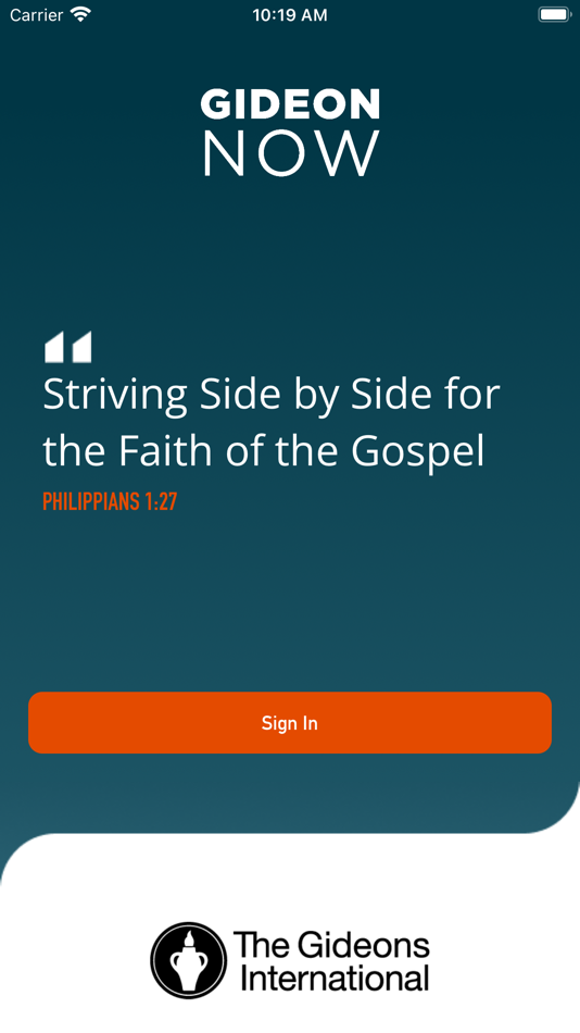 #1. GideonNow (iOS) 由: The Gideons International Global