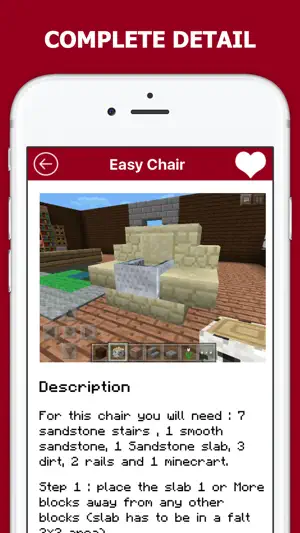 Furniture Guide for Minecraft! screenshot 2
