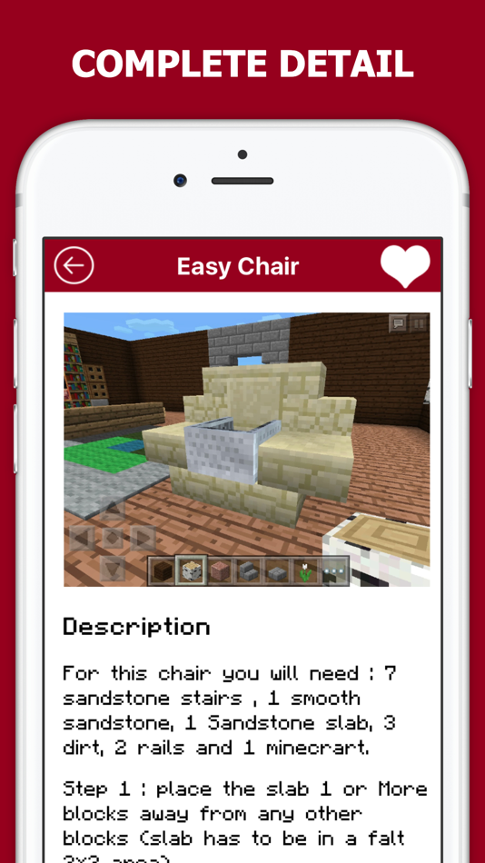 #2. Furniture Guide for Minecraft! (iOS) 由: Priti Mehta