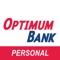 Bank conveniently and securely 24/7 with OptimumBank’s Personal Mobile Banking