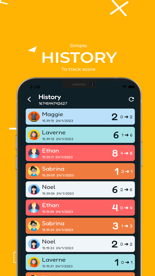 #4. Score Counter - Point Counter (iOS) 由: Chuong Le