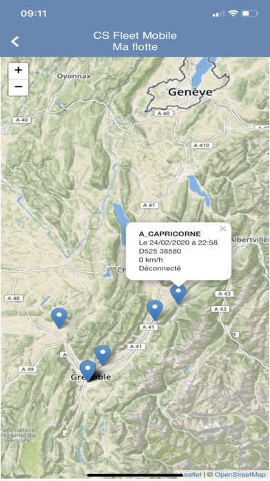 Screenshot #3 pour CAP FLEET Mobile