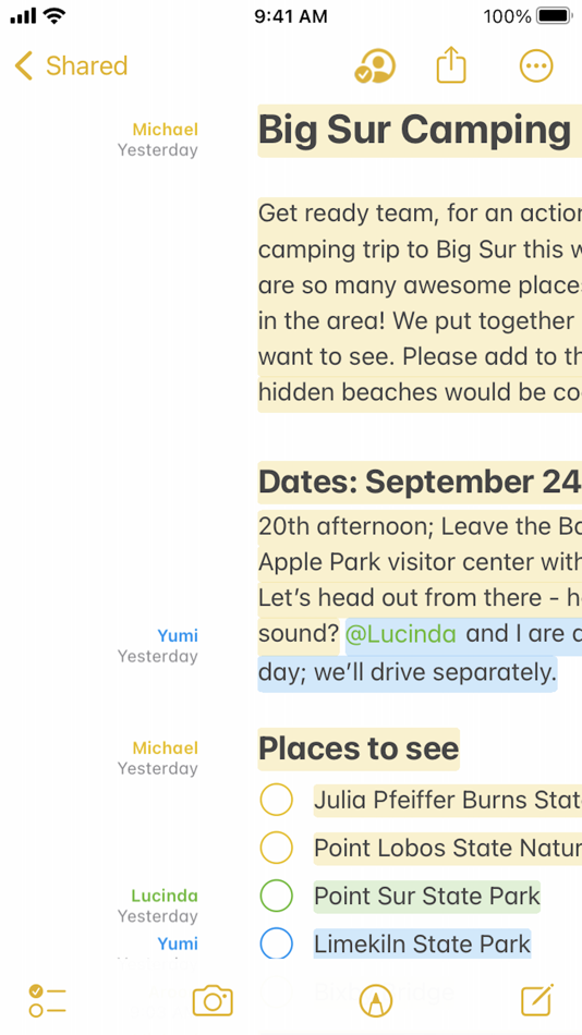 #4. Notes (iOS) 由: Apple