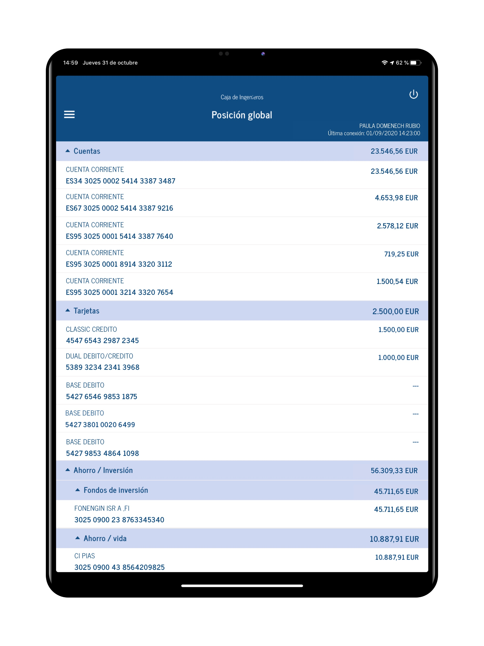 Caja Ingenieros Banca MÓVIL screenshot 6