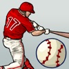 Pin baseball game icon