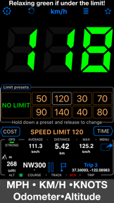 Speedometer 55 Pro. GPS kit. screenshot