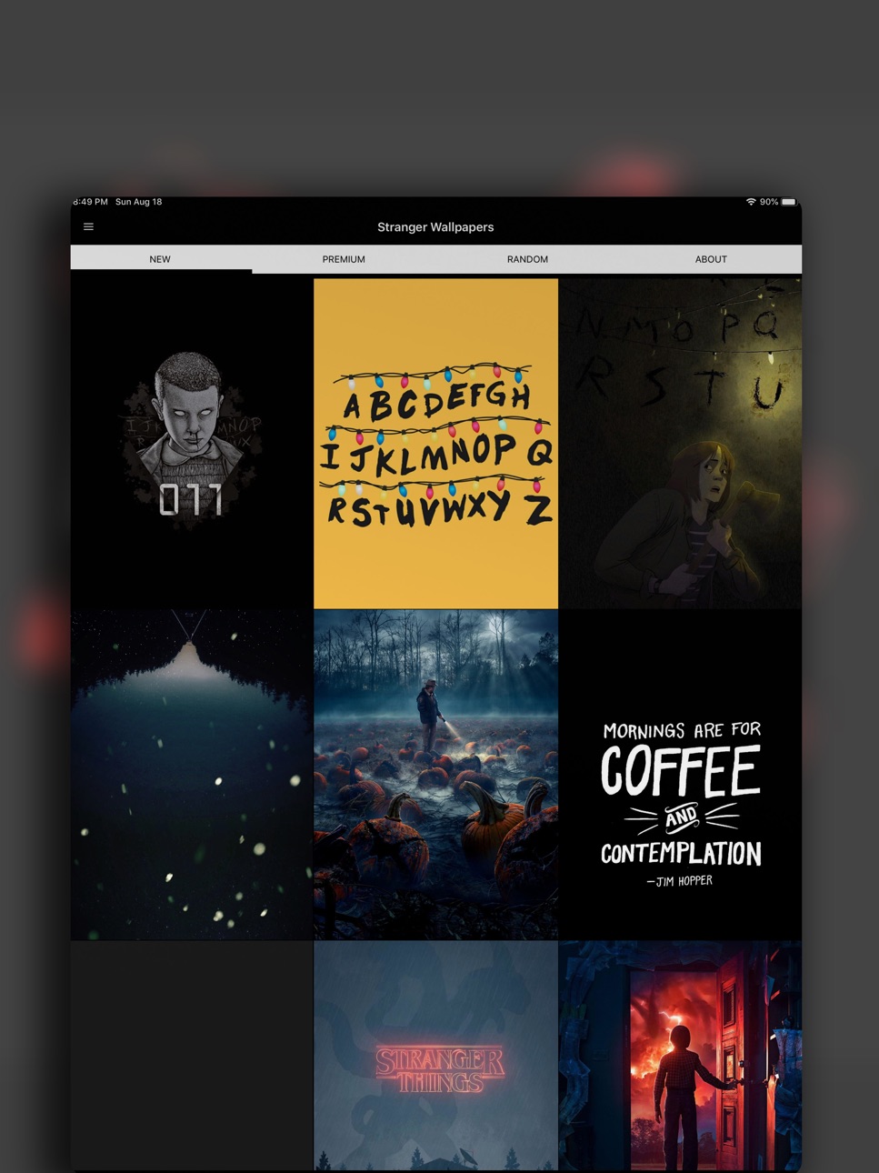 iPad screenshot