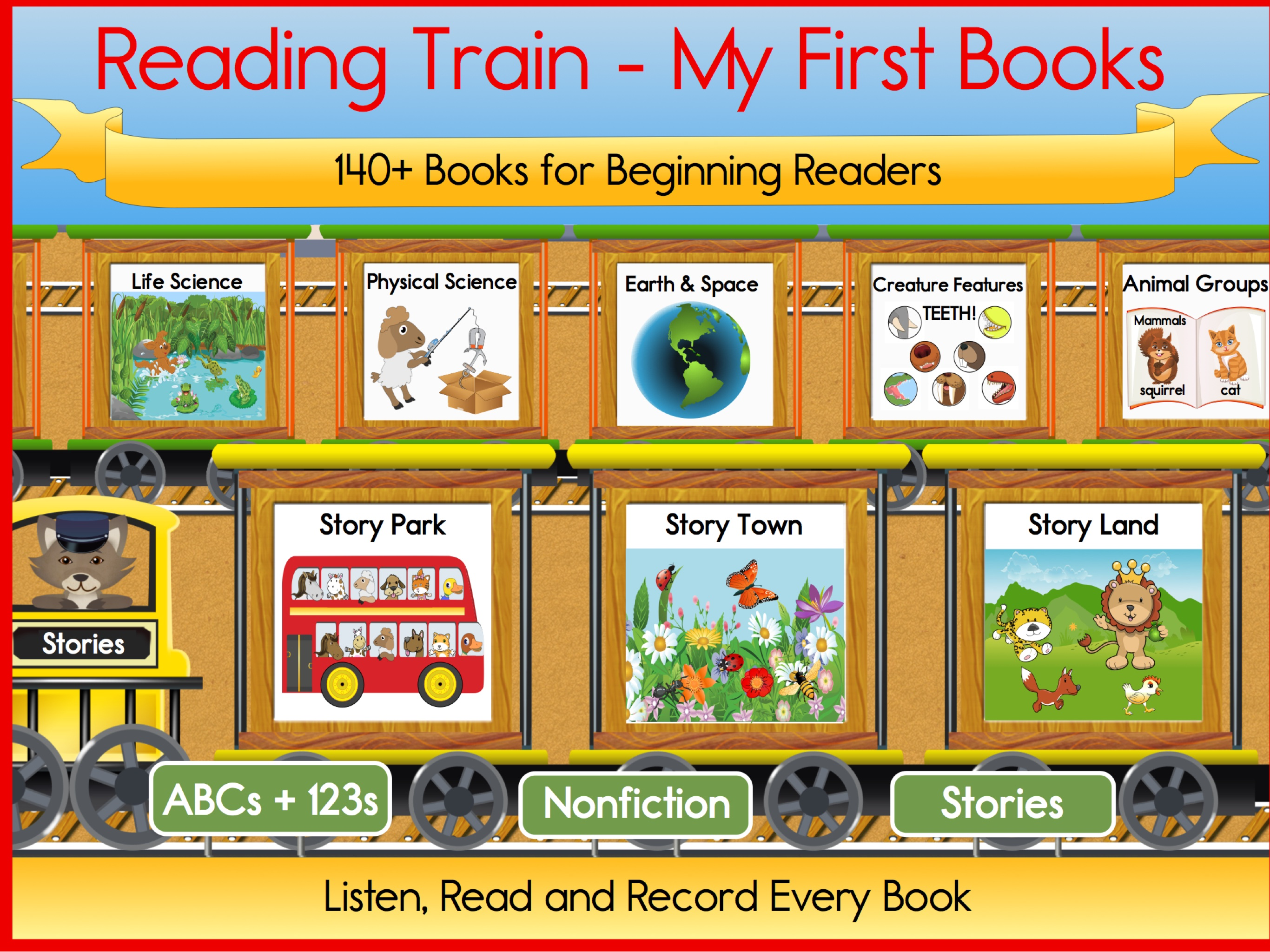 Reading Train - My First Books screenshot 6