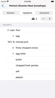 russian food recipes iPhone Captures Décran 3