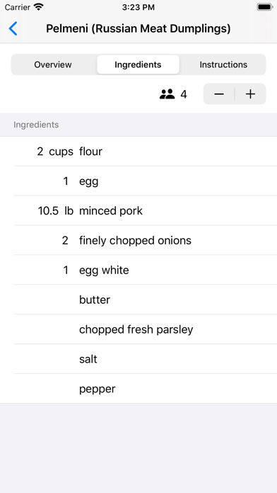 Screenshot #3 pour Russian Food Recipes