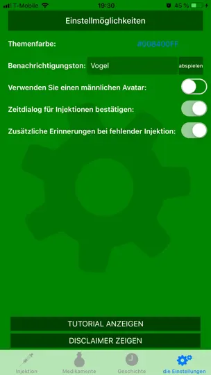 Screenshot von Medikamenten-Wecker & Tracker auf dem iPhone 8