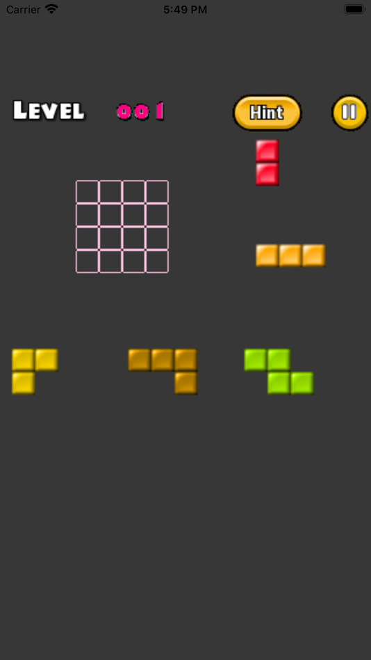 #3. PENTOMINO - ASSEMBLE BLOCKS (iOS) Podle: Eun Junseok