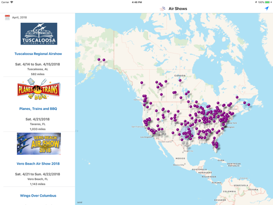 Screenshot #4 pour Air Show Calendar